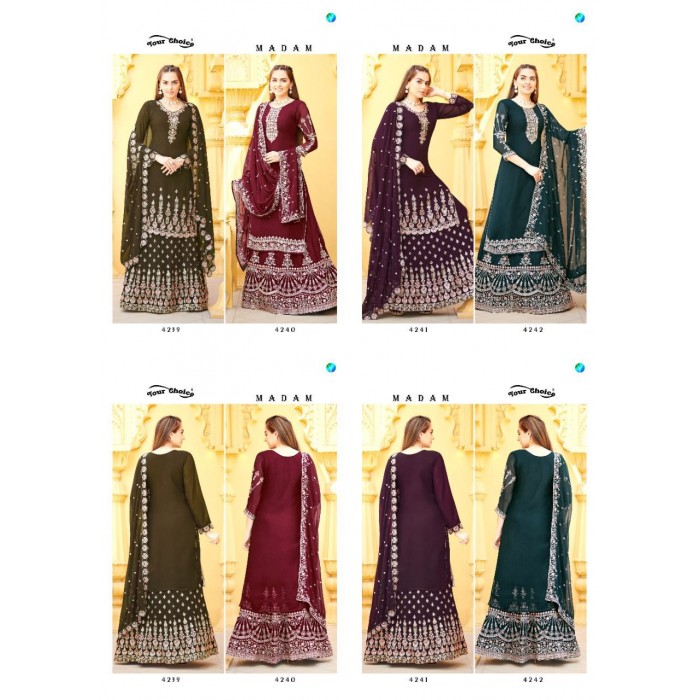 Your Choice Madam Georgette Salwar Suits